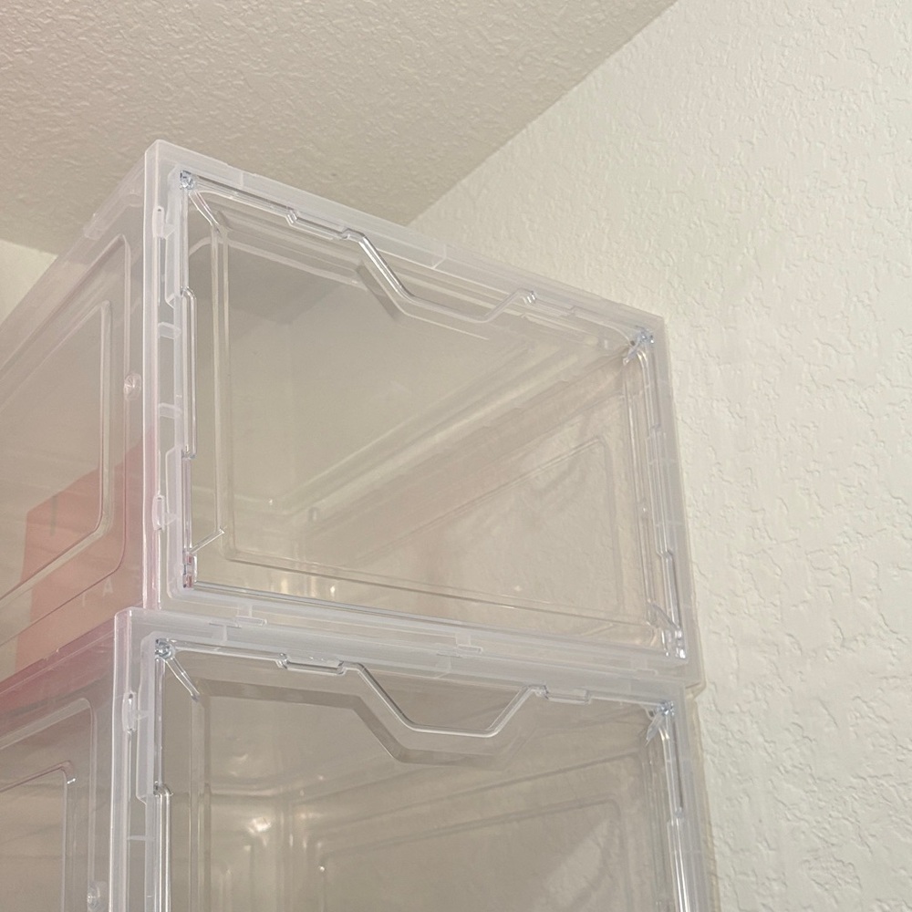 Clear Plastic Storage Box bundle of 20 - Picture 6 of 8